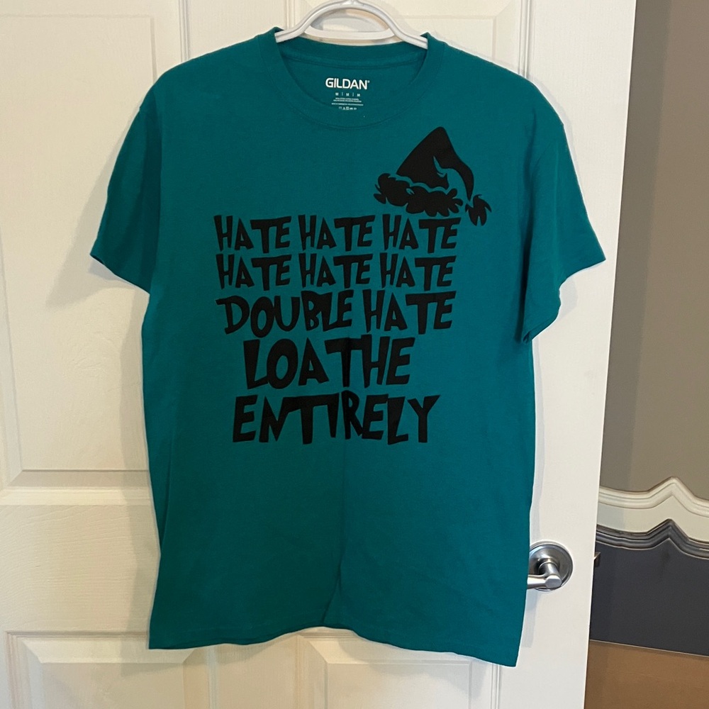 3/$15-Grinch Inspired Xmas shirt